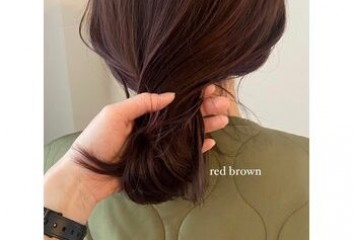 narumi ” red brown”～voice  hair(ボイスヘア　東原店)難波江　成美ブログ