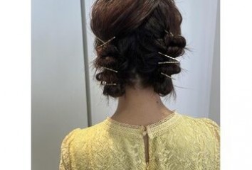 【らんブログ】結婚式ヘアアレンジ～noise  hair(ノイズヘア　大手町店)森脇　蘭ブログ
