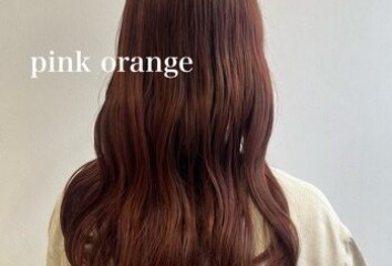 （chihiro blog）pink orange～noise  hair(ノイズヘア　大手町店)永田　千尋ブログ