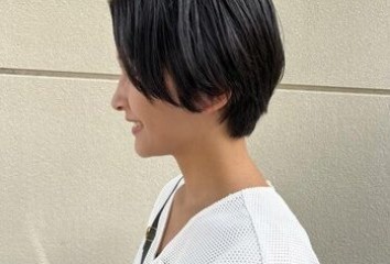 前髪長めのショートスタイル！～voice  hair(ボイスヘア　東原店)中本　貴之ブログ