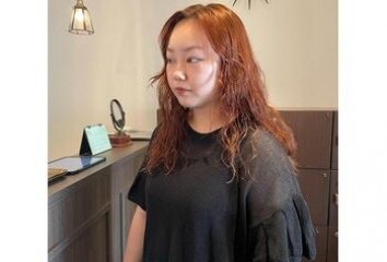 【すみブログ】オレンジ×パーマ～noise  hair(ノイズヘア　大手町店)都間　すみれブログ
