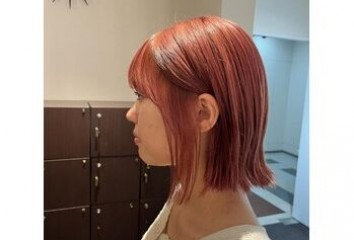 【らんブログ】ダブルカラー　ピンクベージュ～noise  hair(ノイズヘア　大手町店)森脇　蘭ブログ