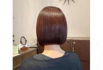 【らんブログ】ボブ暖色カラー～noise  hair(ノイズヘア　大手町店)森脇　蘭ブログ
