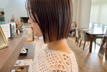 ぱつっとボブ～voice hair(ボイスヘア　東原店)中本　貴之ブログ