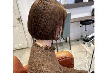 【らんブログ】ボブ×明るめブラウンカラー～noise  hair(ノイズヘア　大手町店)森脇　蘭ブログ