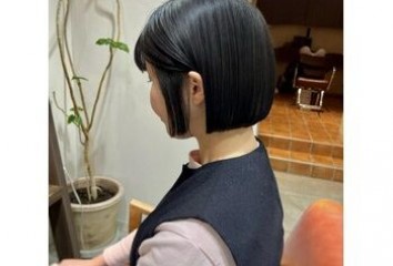 【らんブログ】黒髪×ミニボブ～noise  hair(ノイズヘア　大手町店)森脇　蘭ブログ