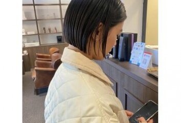 【りほブログ）乾かすだけでまとまるボブ～noise  hair(ノイズヘア　大手町店)秋本　莉帆ブログ