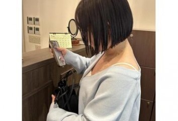 【りほブログ】乾かすだけでまとまるボブ～noise  hair(ノイズヘア　大手町店)秋本　莉帆ブログ