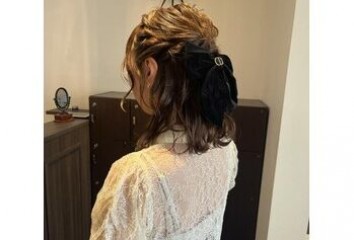 【らんブログ】結婚式ヘアアレンジ～noise  hair(ノイズヘア　大手町店)森脇　蘭ブログ