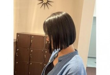 【らんブログ】前下がりボブ×黒髪～noise  hair(ノイズヘア　大手町店)森脇　蘭ブログ