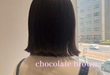 【CHIHIRO】chocolatebrown～noise  hair(ノイズヘア　大手町店)永田　千尋ブログ