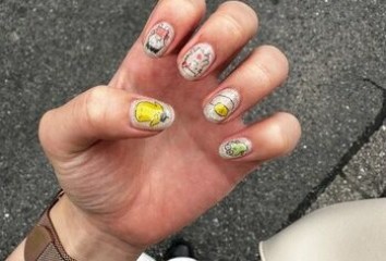 “momo”～new nail～voice  hair(ボイスヘア　東原店)藤尾　萌々ブログ