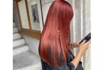 【すみブログ】赤っぽオレンジカラー！～Lien(リアン　中区立町)都間　すみれブログ