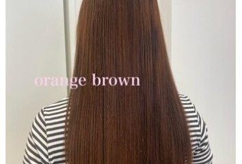 【chihiro】オレンジブラウン～noise  hair(ノイズヘア　大手町店)永田　千尋ブログ