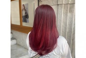【すみブログ】レッドカラー～Lien(リアン　中区立町)都間　すみれブログ