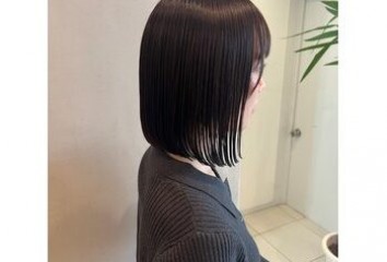 バッサリカットでボブに！～Lien(リアン　中区立町)園山　七彩ブログ