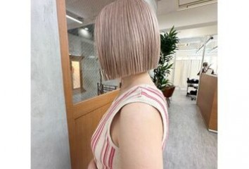 ボブ×秋冬似合わせミルクティーベージュ～Lien (リアン　中区立町)田中　海斗ブログ