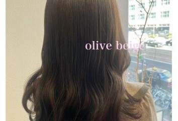 【chihiro】オリーブベージュ～noise  hair(ノイズヘア　大手町店)永田　千尋ブログ