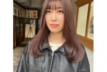 レイヤーカット×ラベンダーブラウン～Lien(リアン　中区立町)園山　七彩ブログ