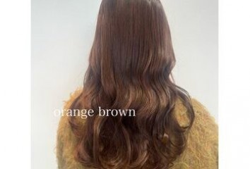（chihiro）こっくりオレンジブラウン～noise  hair(ノイズヘア　大手町店)永田　千尋ブログ