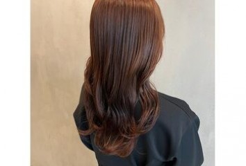 チョコレートブラウン×レイヤーカット～Lien(リアン　中区立町)園山　七彩ブログ