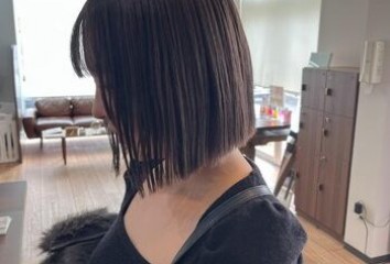 透明感グレージュボブ～voice  hair(ボイスヘ　東原店)中本　貴之ブログ