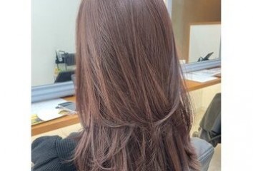 【すみれ】ブリーチなしダブルカラー/グレージュ～Lien(リアン　中区立町)都間　すみれブログ