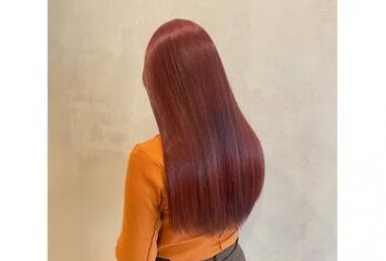 【すみれ】ブリーチなしダブルカラー/ボルドーカラー～Lien(リアン　中区立町)都間　すみれブログ　