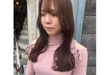 ブリーチなしダブルカラー×ヘーゼルベージュ～Lien(リアン　中区立町)園山　七彩ブログ