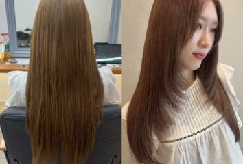 レイヤーカット×ブリーチなしダブルカラー～Lien(リアン　中区立町)園山　七彩ブログ