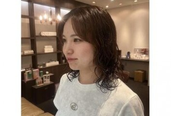 【nanako】layer perm～noise  hair(ノイズヘア　大手町店)有木　七虹ブログ