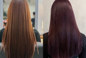 【すみブログ】ブリーチなしパープルカラー～Lien(リアン　中区立町)都間　すみれブログ