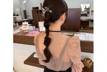 “momo”～hair arrange～voice　hair(ボイスヘア　東原店)藤尾　萌々ブログ