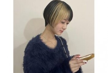 コントラストカラー×ショート～voice  hair(ボイスヘア　東原店)中本　貴之ブログ