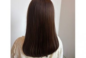 ブリーチなしダブルカラーで寒色ブラウン～Luora(ルオラ　中区中町)園山　七彩ブログ