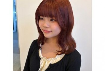ブリーチなしダブルカラー×ピンクブラウン～Luora(ルオラ　並木店)園山　七彩ブログ