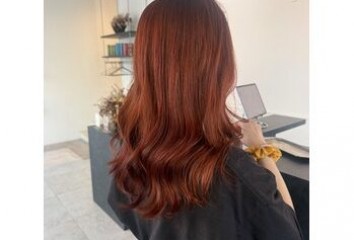 ブリーチなしダブルカラーオレンジ～Luora(ルオラ　並木店)都間　すみれブログ