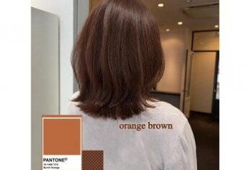 yurina blog オレンジブラウン～noise  hair(ノイズヘア　大手町店)古谷　由莉奈ブログ