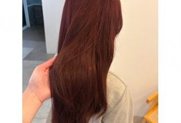 ブリーチなしダブルカラー×ラベンダーピンク～Luora(ルオラ　並木店)園山　七彩ブログ