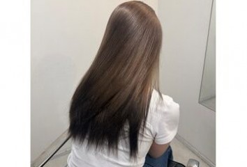 【すみブログ】裾カラーハイトーングレージュ～Luora(ルオラ　並木店)都間　すみれブログ