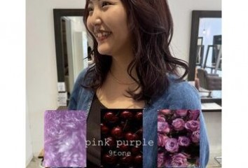yurina blog ピンクパープル～noise  hair(ノイズヘア　大手町店)古谷　由莉奈ブログ
