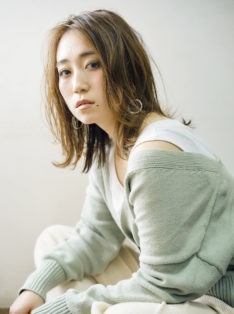 抜け感レイヤーロブ