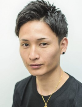 爽やかツーブロックショート