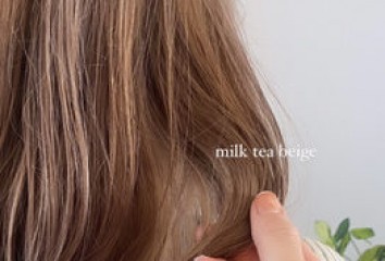 narumi ”milk tea beige”～noise  hair(ノイズヘア　大手町店)難波江　成美ブログ