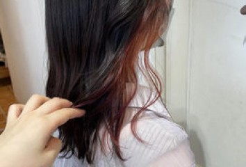 【すみブログ】ブラッドオレンジインナー～noise  hair(ノイズヘア　大手町店)都間　すみれブログ