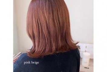 narumi ” pink beige ”～voice  hai(ボイスヘア　東原店)難波江　成美ブログ