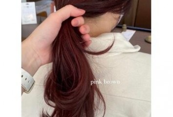 narumi ”pink brown”～voice  hair(ボイスヘア　東原店)難波江　成美ブログ