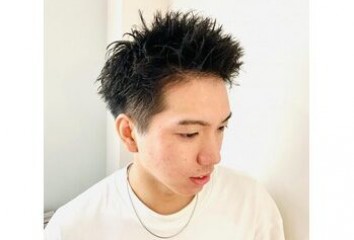 スパイキーショート～voice  hair(ボイスヘア　東原店)沖田　晴威ブログ