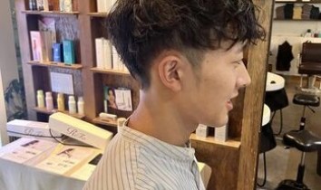 無造作メンズパーマ～voice  hair(ボイスヘア　東原店)