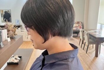 丸みショート×えりあしスッキリ～voice  hair(ボイスヘア　東原店)中本　貴之ブログ